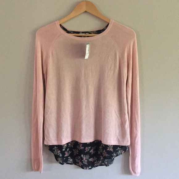 TWIK (SIMONS): Pale rose knit shirt with open back - Picture 2 of 8